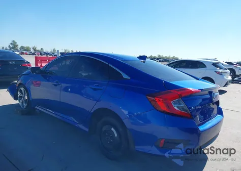 2017 Honda Civic Ex-L from USA, damaged, VIN 2HGFC1F76HH646275
